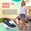 Skechers Damen Sandalen GO WALK FLEX Dunkelblau Textil  Produktbild-Vorschau 22