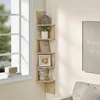 Wand-Eckregal ESTANT, 5 Regalböden im Nachbildung Produktbild-Vorschau 2