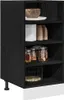 vidaXL Küchenunterschrank Schwarz Eichen-Optik 40 x 44,5 x Produktbild-Vorschau 3