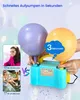 Elektrische Ballonpumpe 600W mit Doppelduese Automatik und Produktbild-Vorschau 4