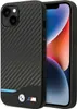 BMW Handyhülle iPhone 13 Schwarz Echtes Leder Carbon-Optik Produktbild-Vorschau 1