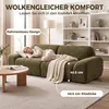 HOMCOM 3-Sitzer-Sofa, 244 cm Cloud-Sofa mit Chenille-Optik, Produktbild-Vorschau 6