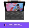 Bluetooth klávesnice, Logitech Slim Folio, AZERTY, pro iPad Náhled obrázku produktu 2