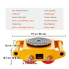SucceBuy Machinery Skate Dolly: carrello industriale da Anteprima dell’immagine prodotto 7