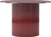 Lenox table de salle à manger Ø110cm rouge. Voir les images du produit 1