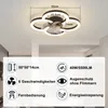 ZMH LED Wentylator sufitowy 40W cichy z lampą pilotem Podgląd zdjęcia produktu 4
