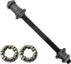 Hinterradachse 9,5mm L=178mm, mit Kugeln + Staubdeckel, Produktbild-Vorschau 1