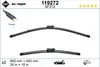 Two windshield wiper blades are shown on a white background, with product information and branding. Anteprima dell’immagine prodotto