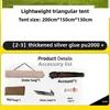 Pop-up plážový stan ZELURXX pro rodiny – automatický Náhled obrázku produktu 7