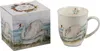 Becher, Tasse Classic Schwan für 400ml aus Porzellan in GB Produktbild-Vorschau 1