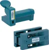 Two teal-colored woodworking tools are displayed against a white background. Anteprima dell’immagine prodotto