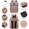 Baby Wickelrucksack mit Babybett - Große Wickeltasche Produktbild-Vorschau 8