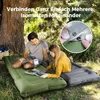 Isomatte Selbstaufblasend,12CM Luftmatratze Camping mit Produktbild-Vorschau 2