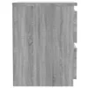 vidaXL Nachttisch Grau Sonoma 30×30×40 cm Holzwerkstoff Produktbild-Vorschau 4