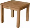 Teak Beistelltisch klein 50x50x45 cm, Massivholz Produktbild-Vorschau 2