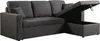 Divano ad angolo convertibile "Alain" - Grigio - 221 x 145 Anteprima dell’immagine prodotto 1
