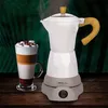 Jocca cafetière électrique espresso en blanc pour jusqu'à 6 Voir les images du produit 4