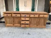 XXL Echtholz massiv Teakholz Sideboard Kommode Bierens 240 Produktbild-Vorschau 3