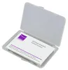 SIGEL VA140 Visitenkarten-Etui, transparent, matt Produktbild-Vorschau 5