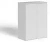 Kommode Vicco Claus Weiß 74 x 99.6 cm mit 2 Türen, Model Produktbild-Vorschau 1