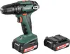 A cordless drill and a spare battery are shown against a white background. Podgląd zdjęcia produktu
