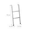 Relaxdays Žebřík na trampolínu, 76 cm, k zavěšení, 2 Náhled obrázku produktu 4