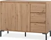 Calicosy - Credenza a 2 ante con 3 cassetti e 1 ripiano Anteprima dell’immagine prodotto 6