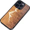 Holzhülle für iPhone 16 Pro, Bewood Imbuia-Gebirge Produktbild-Vorschau 3