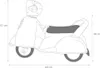 Bandits & Angels Retro-Scooter ab 1 Jahr für Mädchen, Rosa Produktbild-Vorschau 9