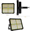 LED-Fluter 100 W, 10000 Lm, 16500 Mah Akku, Solarpanel, Produktbild-Vorschau 6