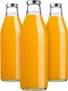 KADAX butelki na sok 1 litr, 3 sztuki, srebrne, szklane Podgląd zdjęcia produktu 1