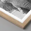 Gerahmtes Poster - Rahmen in heller Eiche - Elefant Afrika Produktbild-Vorschau 2