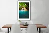 MuchoWow® Gerahmtes Poster Angeln im Wasser im Produktbild-Vorschau 4