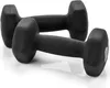 Meteor Hantel-Set 2x2 kg Gusseisen PVC Kurzhanteln Hexagon Produktbild-Vorschau 2