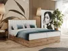 Boxspringbett, Zwei Bettkästen, Komplett-Set mit Matratze Produktbild-Vorschau 1