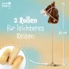 Pink Papaya Steckenpferd "Happy" Stockpferd mit Rollen und Produktbild-Vorschau 6