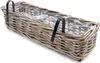 Balkonkorb Rattan in natur - 60x20 cm / 1 Stück - Weide Produktbild-Vorschau 5