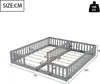MODFU Kinderbett Holzbett 90x200cm für Familien mit zwei Produktbild-Vorschau 7
