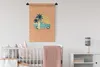 MuchoWow® Wandteppich Wandbehang Auto - Palme - Surfbrett - Produktbild-Vorschau 2
