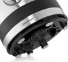 A close-up view of the base of a blender, showing the brand name and feet. Voir les images du produit