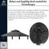 freigarten.de Wymienny dach do altany 3x3 metry Wodoodporny Podgląd zdjęcia produktu 3