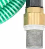 vidaXL Sací hadice s mosaznými spojkami zelená 1,1" 5 m PVC Náhled obrázku produktu 4