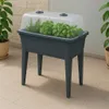 Balkon Hochbeet + Deckel Gewächshaus Frühbeet Kräuterbeet Produktbild-Vorschau 2