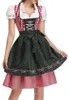 Šaty Dirndl – Kostým na   – Šaty s předníkem – Multifunkční Náhled obrázku produktu 1
