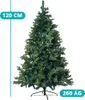 Albero di Natale 3D con base in metallo, diverse dimensioni Anteprima dell’immagine prodotto 5
