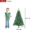 LZQ Umělý vánoční stromek 120 cm s nerezovým stojanem se Náhled obrázku produktu 6