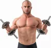 Hop-Sport Guss Hantel-Set 37kg  SZ-Stange Kurzhantelstange Produktbild-Vorschau 7