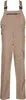 A pair of khaki cargo overalls is shown against a white background. Produktbild-Vorschau