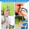 9er-Pack Trainer-Schiedsrichter-Sportpfeifen mit Produktbild-Vorschau 2