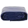 Plachta 650 g/m² modrá S očky / 4 x 4 m Náhled obrázku produktu 3